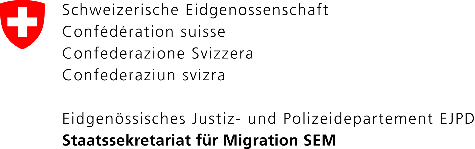 Staatssekretariat für Migration (SEM) Logo